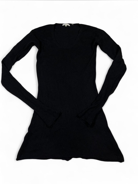 Vince Dresses & Skirts - Vince Women‎ Sweater Dress Black Cashmere Knit Long Sleeve Tunic M